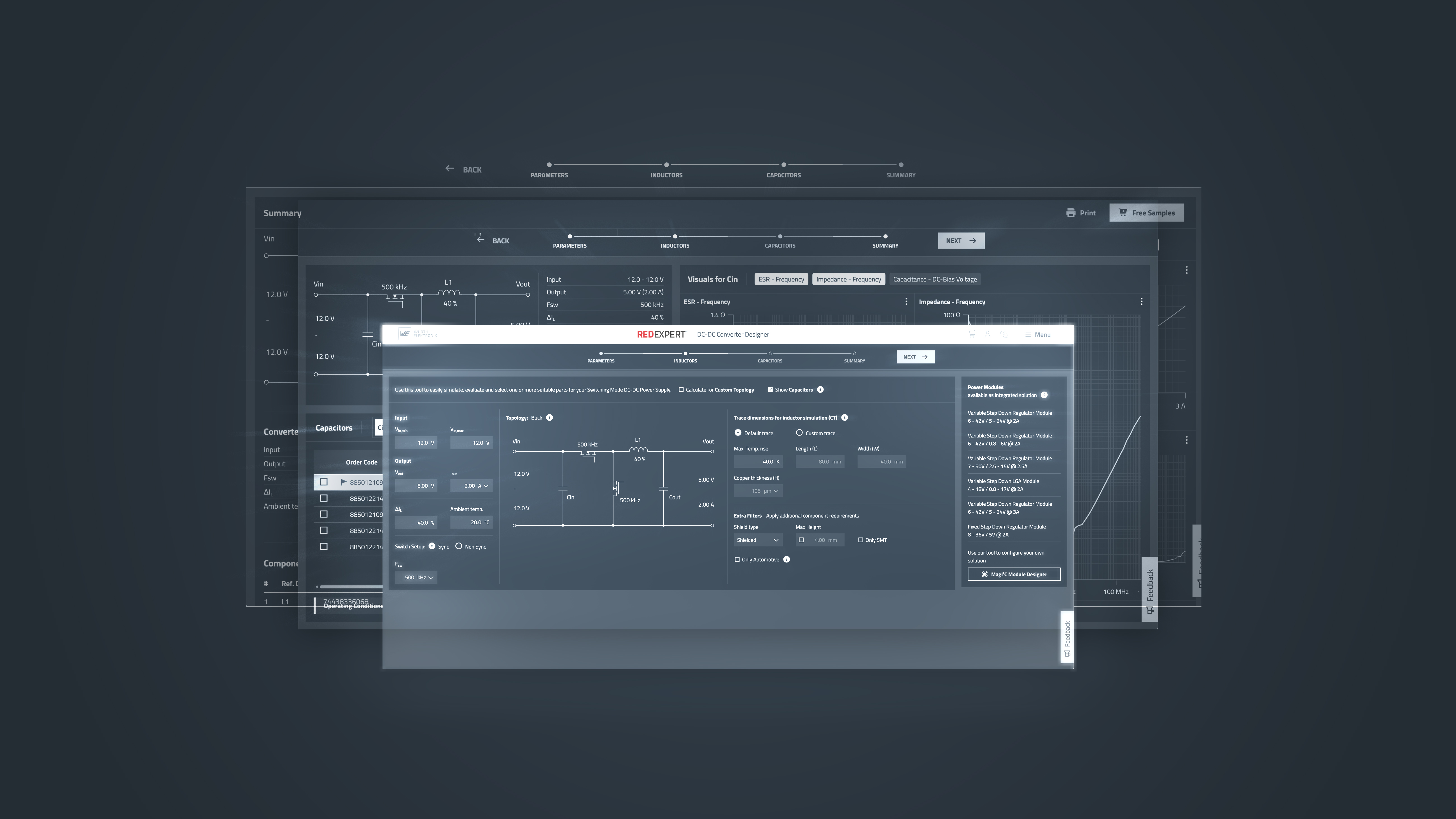 Der neue DC-DC-Wandler-Designer in REDEXPERT