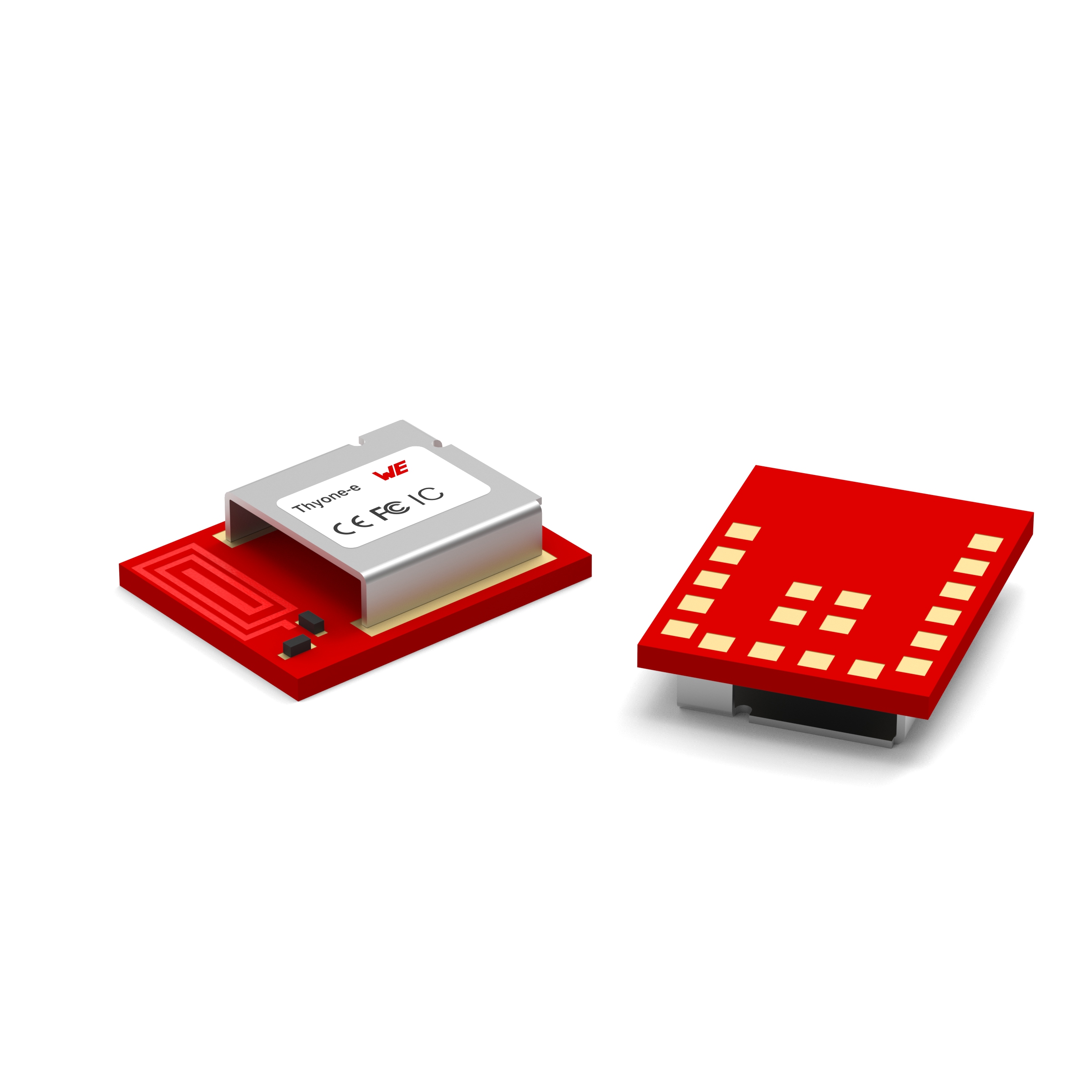 Thyone-e is an especially compact and cost-effective proprietary radio module from Würth Elektronik.