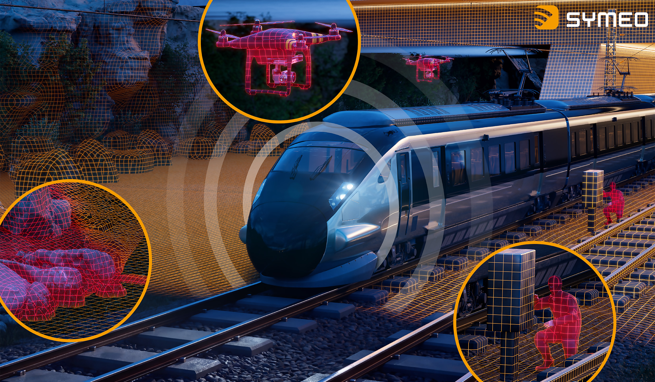 Imaging radar opens up new possibilities for monitoring railway lines and their surroundings – from environmental hazards such as landslides to drones and unauthorized interference with rail infrastructure.