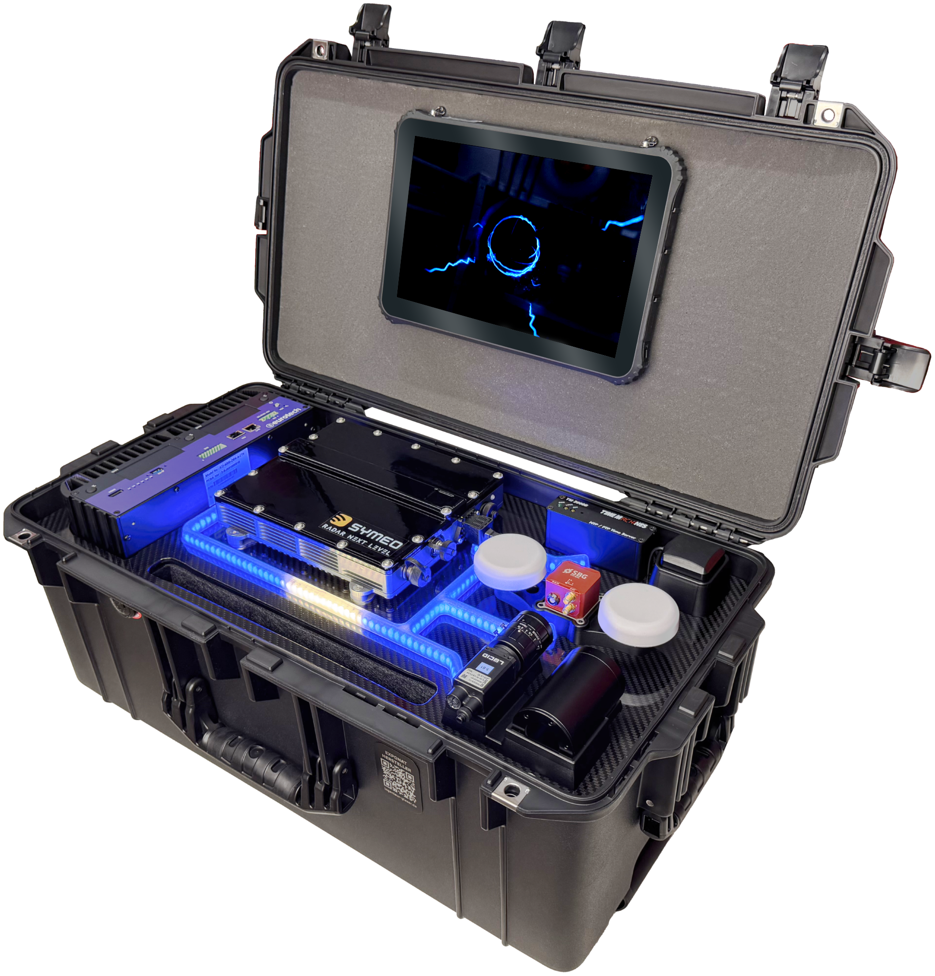 The AVR-QDM-110 Evaluation Kit is a MIMO radar evaluation platform that can be used to develop custom applications.